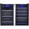 Conjunto Venax Cervejeira Blue E Adega Piubella Preto Fosco Porta Invertida 220V