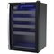 Conjunto Venax Cervejeira Blue E Adega Piubella Preto Fosco Porta Invertida 220V