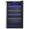 Conjunto Venax Cervejeira Blue E Adega Piubella Preto Fosco Porta Invertida 220V