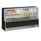 Vitrine Refrigerada Expositora Gelopar Aurora GPSA205RPR 205L 1 Porta Preto 220V