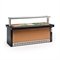 Buffet Refrigerado Self Service Gelopar Gbrf200 10L Sem Porta Preto 220V