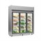 Expositor Vertical Auto Serviço Gelopar Geas3p 1200L 3 Portas Inox 220V