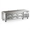 Balcão Refrigerado Baixo Expositor Gelopar Gbfb200ai 200L Sem Porta Inox 220V