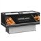Ilha Expositor Ilha Gelopar Gesv190r 520L Sem Porta Preto Vidro Reto 220V