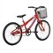 Bicicleta Kiss Mountain Bike Aro 20 Quadro Aço 1 Marcha Vermelho Coke Free Action