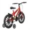 Bicicleta Infantil Joy Mtb Aro 16 Quadro Aço 1V Vermelho Coke Free Action