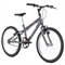 Bicicleta Top Lip Mountain Bike Aro 20 Quadro Aço 1V V-Brake Infantil Grafite Mormaii