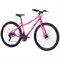 Bicicleta Riese 1.5 Mountain Bike Aro 29 21V Freio A Disco Rosa Chicle Free Action