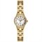 Kit Relógio Feminino Madrepérola Dourado Com Pulseira Coração Analógico Aço Séculus