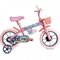 Bicicleta Infantil 10509 Aro 12 3 A 6 Anos Com Rodas De Treinamento Freio A Tambor Rosa Verden