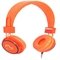 OLD Fone De Ouvido Multilaser Com Microfone Headfun Laranja P2 - PH086