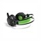 OLD Headset Gamer Warrior Swan USB+P2 Stereo Preto e Verde - PH225