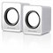 OLD Caixa De Som Multilaser 2.0 Mini 3W Rms Usb Para Notebook Branco -