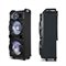 OLD Caixa De Som Torre Double 8 Bt/Fm/Usb/Sd/Aux. Microfone 300W Preto