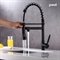 Torneira De Cozinha Monocomando Gourmet Flexível Munise Preta (Ptm35zc50a-Pt)