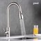 Torneira De Cozinha Monocomando Gourmet Extensível Larus Aço Escovado (Ptm35ss50b-Es)