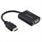 OLD Conversor HDMI M X VGA F c/ Saida Audio - WI293